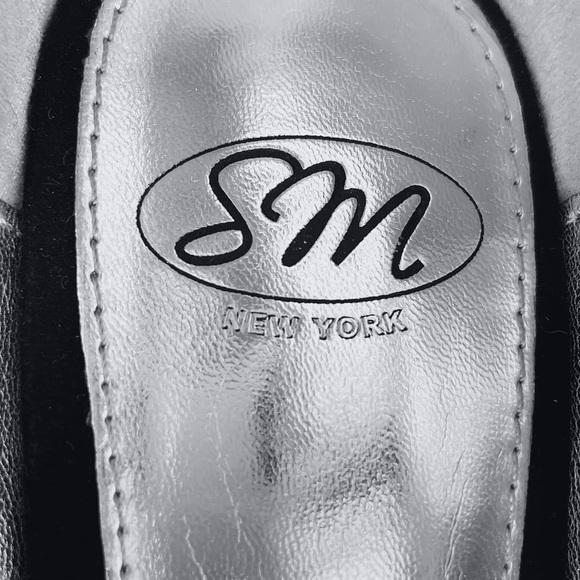 Suede and Rhinestones Platform Shoes - Picture 6 of 10